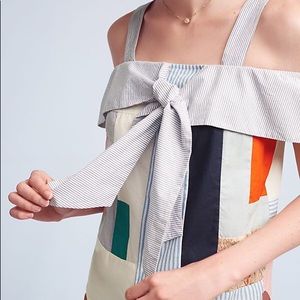 Anthropologie Maeve Medley Open Shoulder Top